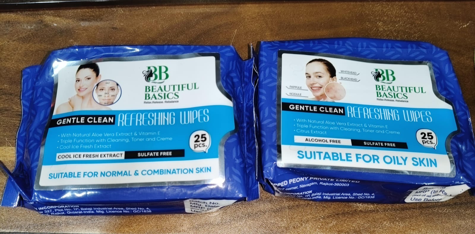 Beautiful Basics Normal  Oily Skin Face Wipes (2 Pkts X 50 Pcs Wipes) Beautiful Basics Normal  Oily Skin Face Wipes (2 Pkts X 50 Pcs Wipes)